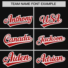 Black American Flag Eagle Baseball Jersey 3