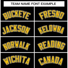 Black and Gold Raglan Varsity Full-Snap Letterman Jacket 3