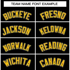 Black and Gold Raglan Varsity Full-Snap Letterman Jacket 5