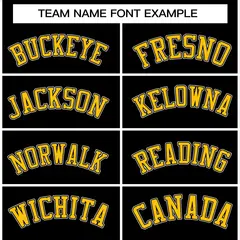 Black and Gold Raglan Varsity Full-Snap Letterman Jacket 5