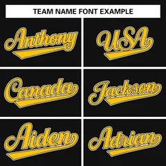 Black and Gold Raglan Varsity Full-Snap Letterman Jacket 5