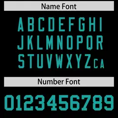 Black Aqua Square Neckline Classic Authentic Football Jersey 4