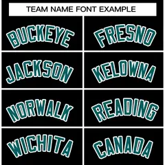 Black Aqua-White Raglan Full-Snap Varsity Letterman Jacket 5