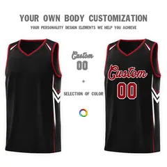 Black Arrow Graffiti Pattern Sports Basketball Jersey 3