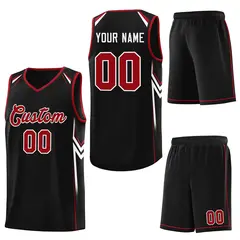 Black Arrow Graffiti Pattern Sports Basketball Jersey 6