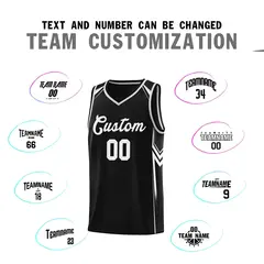 Black Arrow Graffiti Pattern Sports Basketball Jersey 4