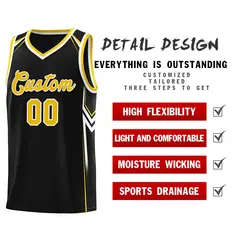 Black Arrow Graffiti Pattern Sports Basketball Jersey 2