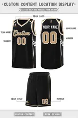 Black Arrow Graffiti Pattern Sports Basketball Jersey 5