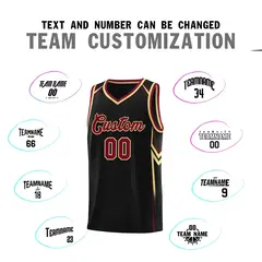Black Arrow Graffiti Pattern Sports Basketball Jersey 4