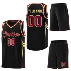 Black Arrow Graffiti Pattern Sports Basketball Jersey 6
