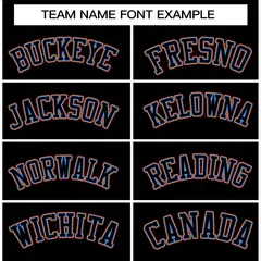 Black Black-Powder Blue Varsity Full-Snap Letterman Jacket 3