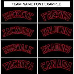 Black Black-Red Classic Full-Snap Varsity Letterman Jacket 3
