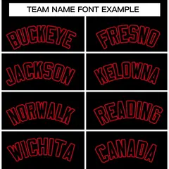 Black Black-Red Classic Full-Snap Varsity Letterman Jacket 5