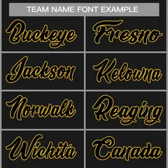 Black Black-Yellow Classic Casual Basketball Jersey 3