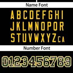 Black Camo Font Authentic Baseball Jersey 4