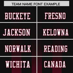 Black Cardinal Vertical Fine Stripe Gradient Football Jersey 3