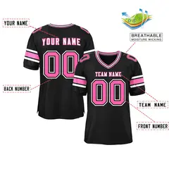 Black Classic Authentic Football Jersey 2