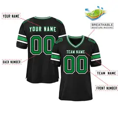 Black Classic Authentic Football Jersey 2