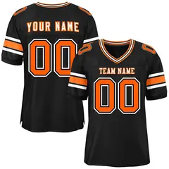 Black Classic Authentic Football Jersey 1