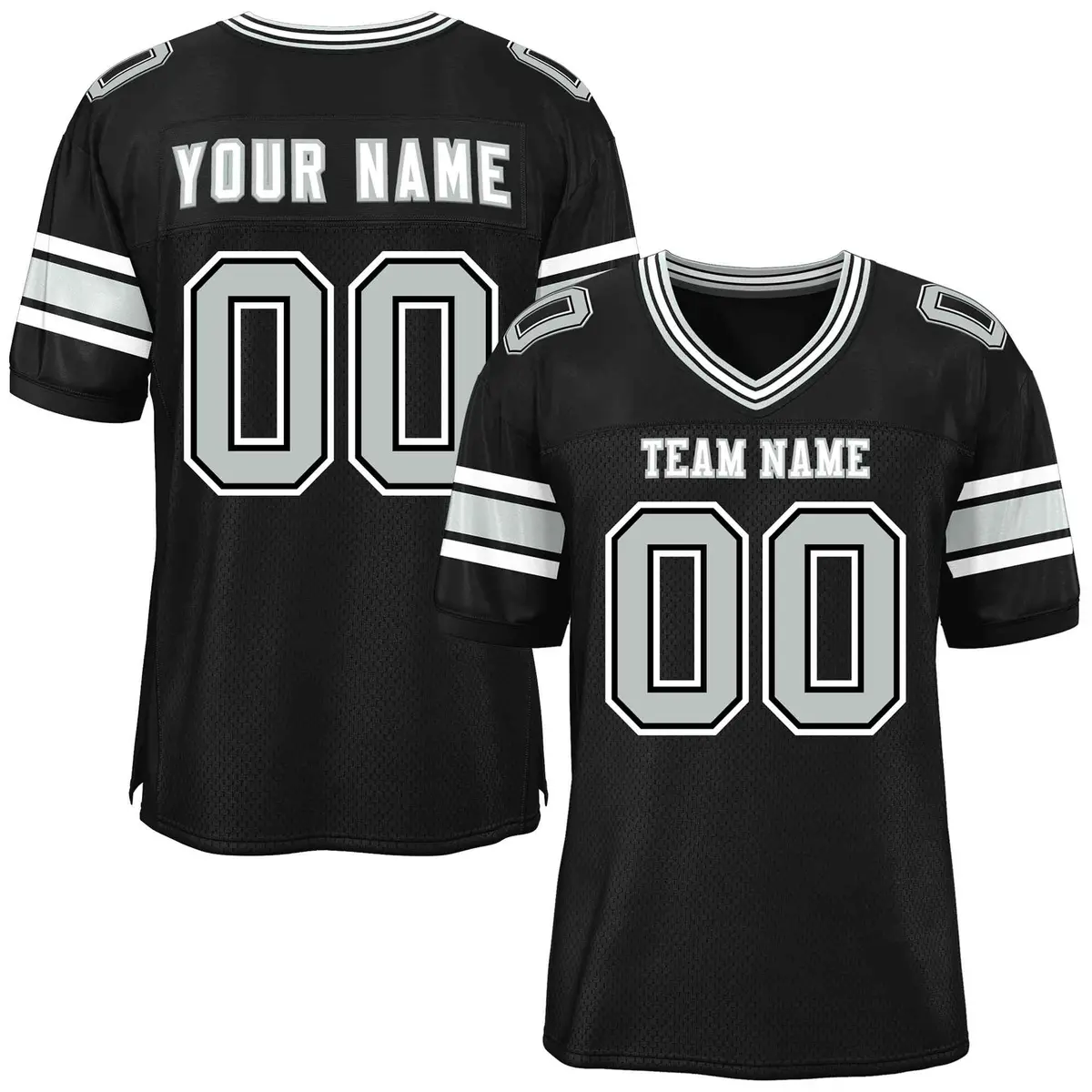 Black Classic Authentic Football Jersey