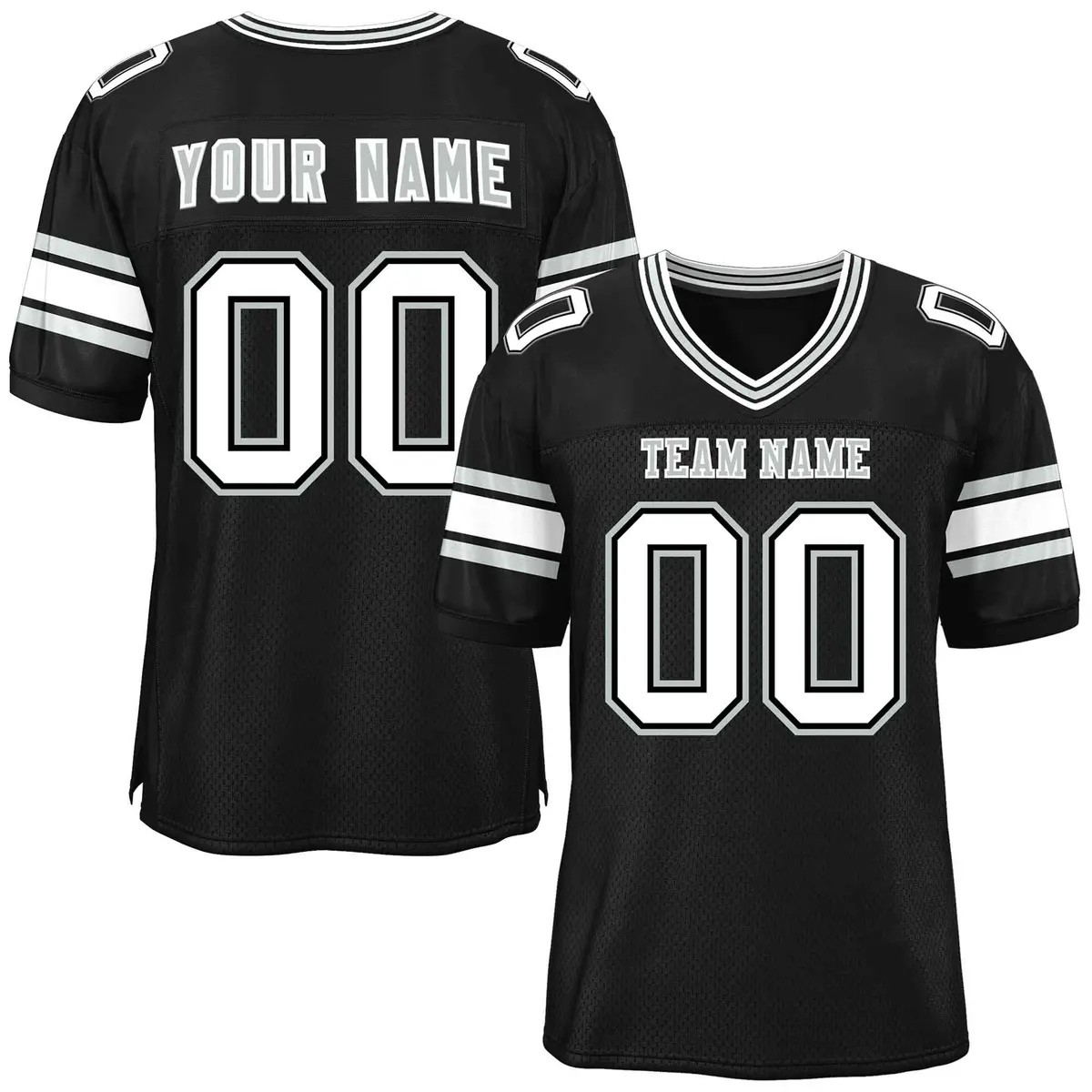 Black Classic Authentic Football Jersey