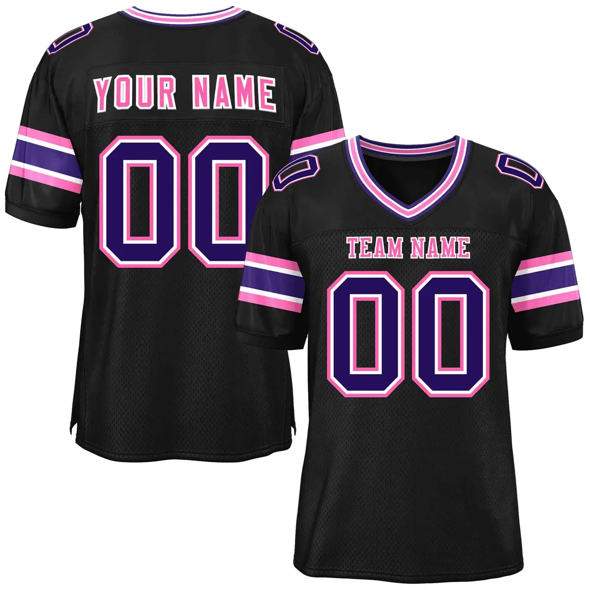 Black Classic Authentic Football Jersey