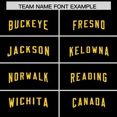 Black Classic Style American Football Jersey 3