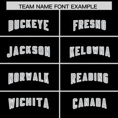 Black Classic Style American Football Jersey 3