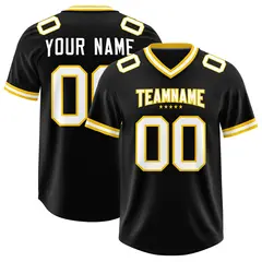 Black Classic Style American Football Jersey