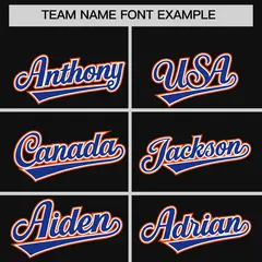 Black Classic Style Baseball Jersey 3