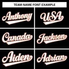 Black Classic Team Style Authentic Baseball Jersey 3