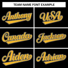 Black Classic Team Style Authentic Baseball Jersey 4