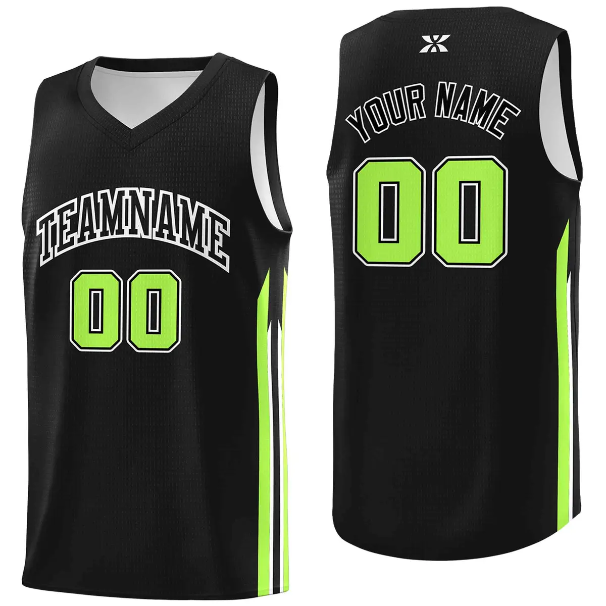 Black Classic Tops Mesh Bull Sport Basketball Jersey