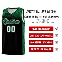 Black Cloud Pattern Sports Uniform Basketball Jersey 2
