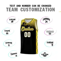 Black Cloud Pattern Sports Uniform Basketball Jersey 4