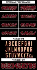 Black Crimson-Black Classic Style Two-Button Softball Jersey 3