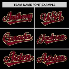 Black Crimson Classic Authentic Sleeveless Baseball Jersey 3