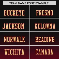 Black Crimson Gradient Fashion Authentic Football Jersey 3