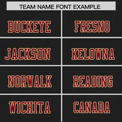 Black Crimson-Khaki Color Block Raglan Football Jersey 3