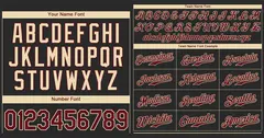 Black Crimson-Khaki Hook Classic Authentic Baseball Jersey 3