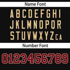 Black Crimson-Khaki Side Two-Tone Authentic Baseball Jersey 4