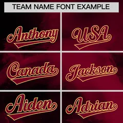 Black Crimson Khaki Skeleton Graffiti Baseball Jersey 3