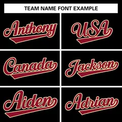 Black Crimson-Khaki Varsity Full-Snap Letterman Jacket 3