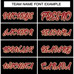 Black Crimson-Khaki Varsity Full-Snap Letterman Jacket 5