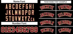Black Crimson-Old Gold Classic Two-Button Softball Jersey 3