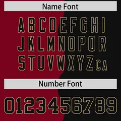 Black Crimson Split Mesh Authentic Fashion Football Jersey 4