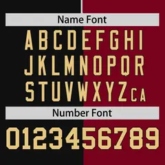 Black Crimson Symmetrical Gradient Authentic Baseball Jersey 4