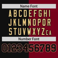 Black Crimson Two Tone Striped Authentic Baseball Jersey 4