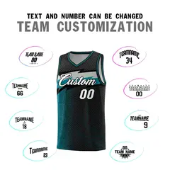 Black Dot Scatter Graffiti Pattern Basketball Jersey 3