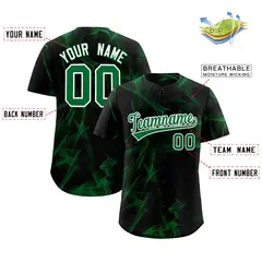 Black Fumes Graffiti Pattern Baseball Jersey 2
